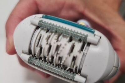 Cabeça de depilação eléctrica