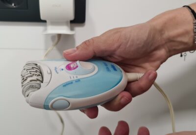 Depiladora eléctrica com fio