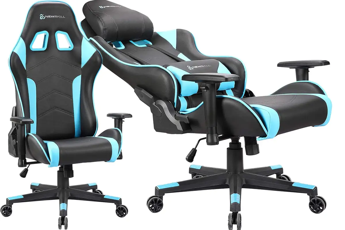 cadeira gaming ergonómica Newskill Kitsune V2 estofada em tecido