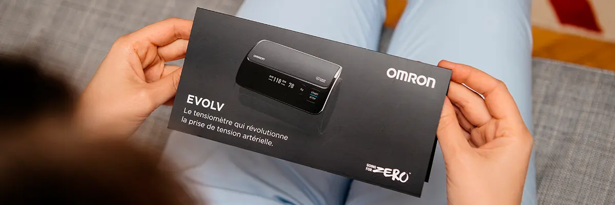 Qualidade dos materiais do Omron Evolv