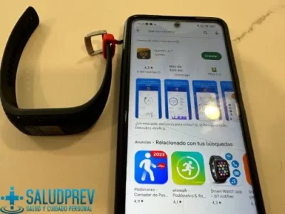testando app para pulseira de atividade