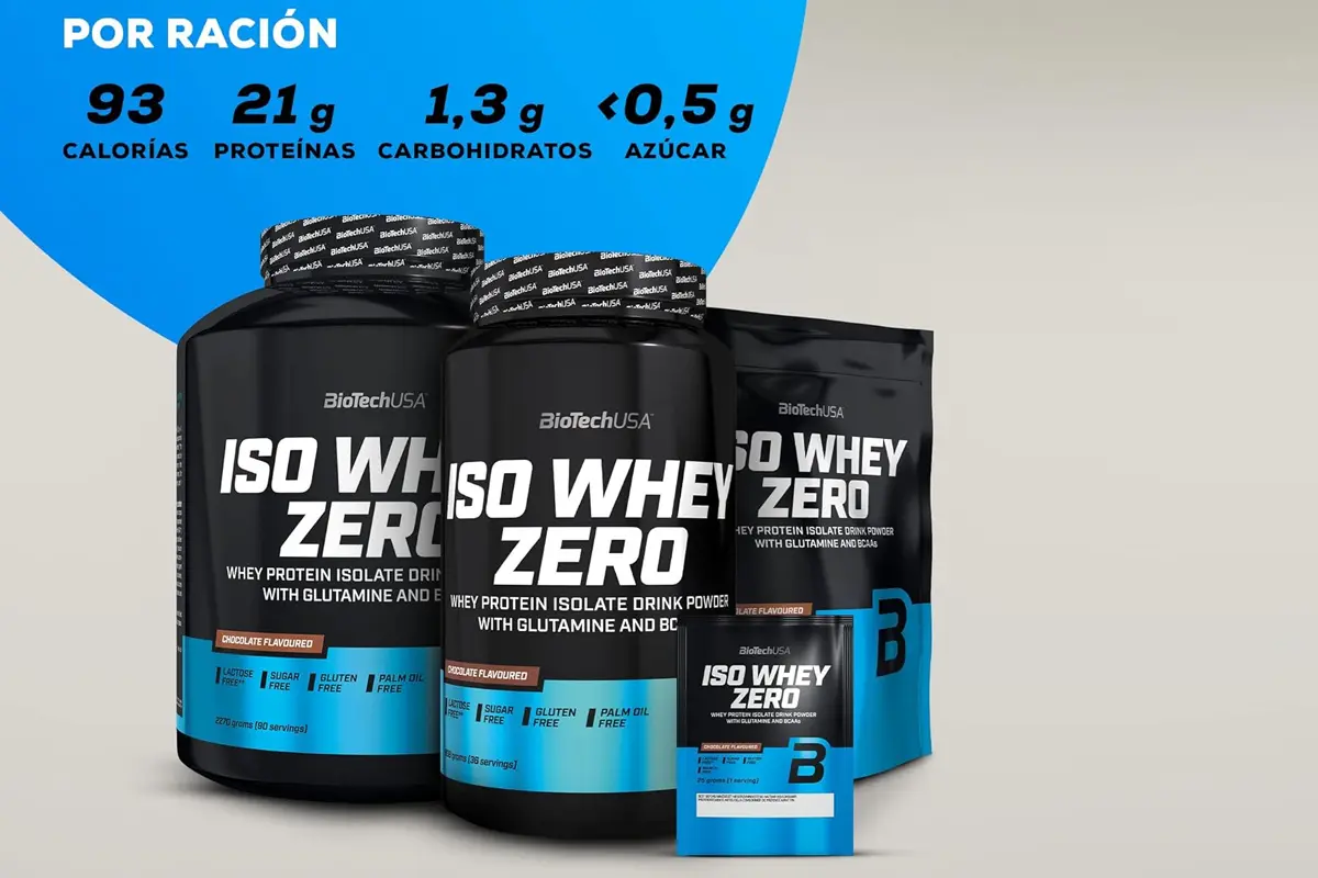 embalagem de BioTechUSA Iso Whey Zero