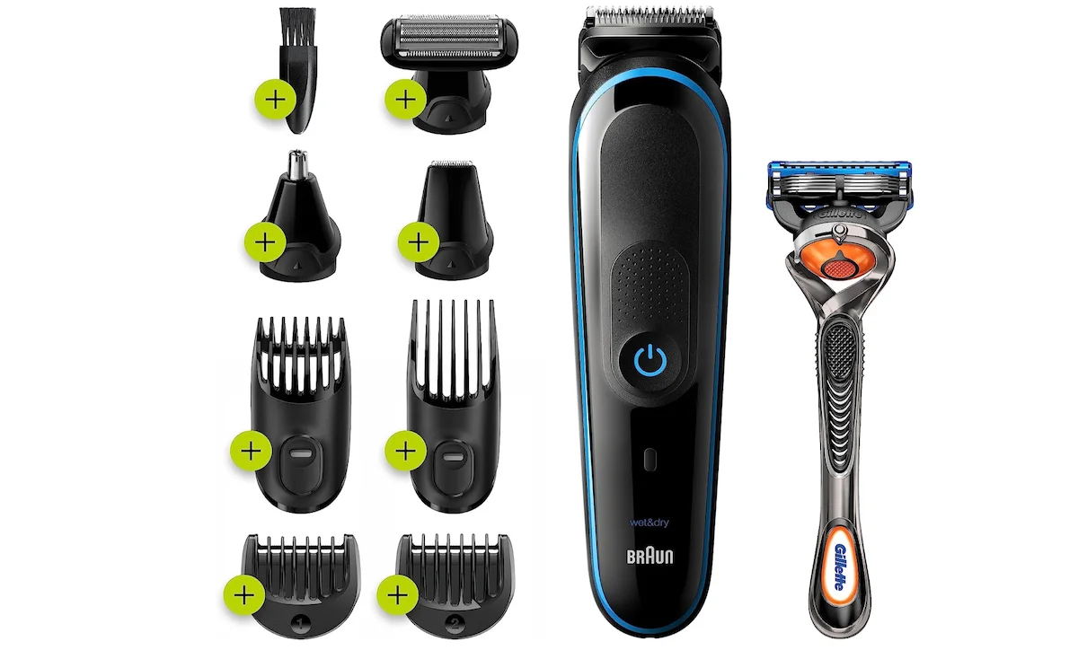 Braun aparador de barba 9 em 1