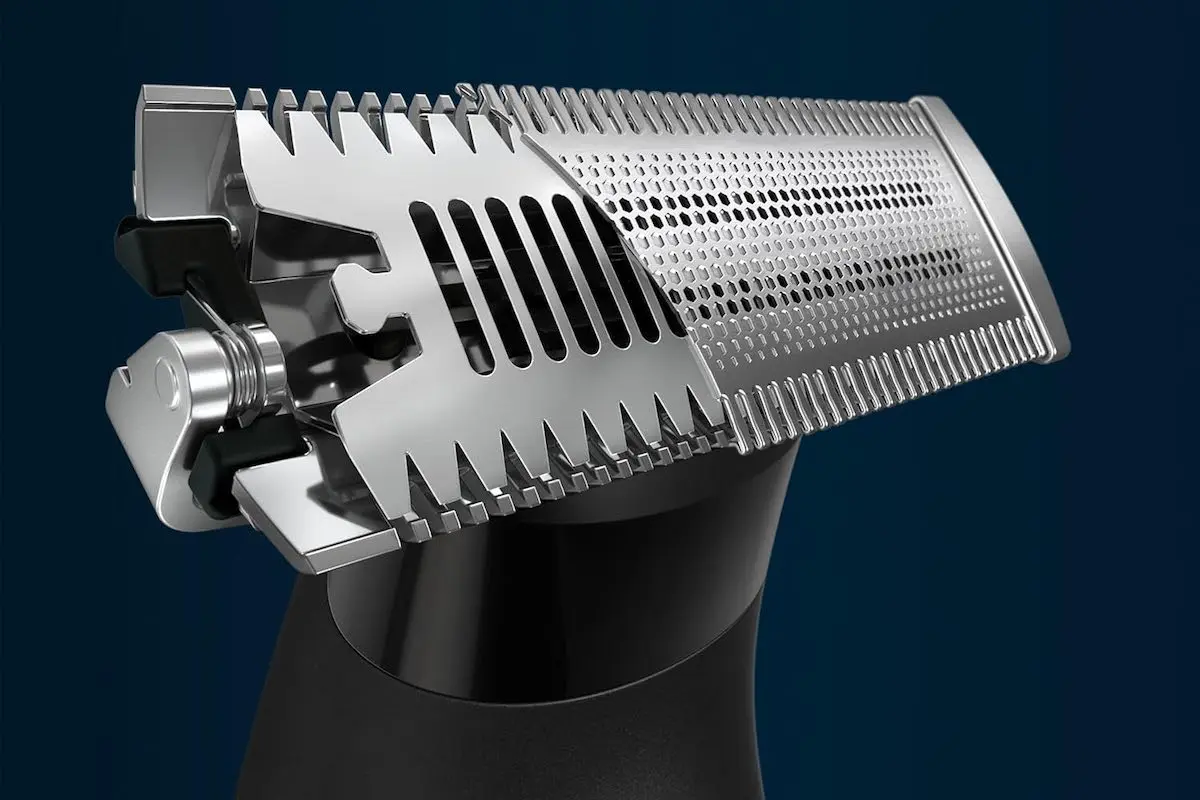 King C. Gillette Style Master, aparador de contorno