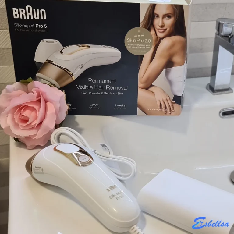Nuestra unidad de Braun Silk-expert Pro 5 IPL5140 durante las pruebas