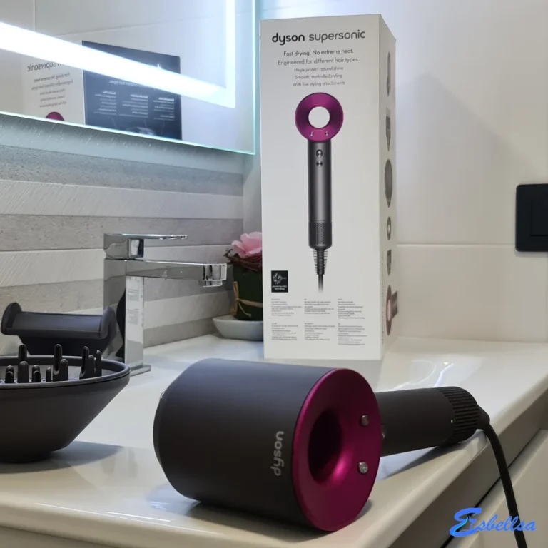 Nuestra unidad de Dyson Supersonic durante las pruebas