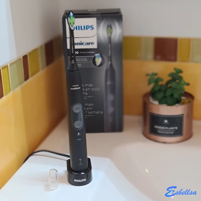 Nuestra unidad de Philips Sonicare ProtectiveClean durante las pruebas