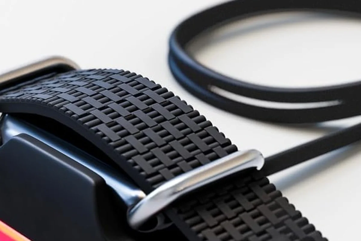 Bracelete de silicone da pulseira Hilo com a fivela metálica e a bracelete de substituição