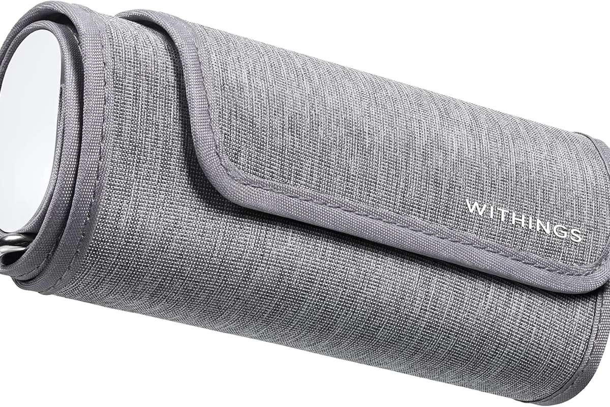 o withings bpm connect enrolado sobre si mesmo